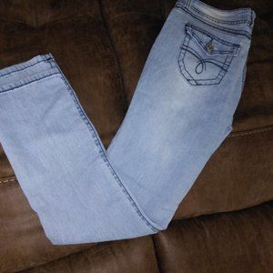 Forever Young Light Blue Faded Jeans. Sz- Jr. 11